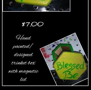 Blessed Be trinket box